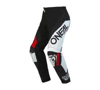 O'NEAL Element Pants E022-3028, Noir/Rouge, 46 Mixte