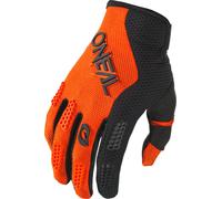Oneal Element Racewear Gants de motocross pour enfants, noir-orange, taille S pour des gamins