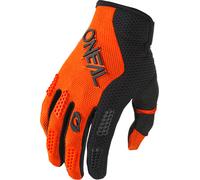 O'NEAL | Gants de vélo et de Motocross | MX MTB FR VTT | Ajustement pour Un Maximum de Confort, matériau perméable à l'air | Element Youth Glove RACEWEAR V.24 | Enfants | Noir Orange | Taille XS