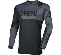 ONeal Element Racewear S26, maillot enfants XL Noir/Gris Noir/Gris