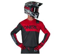 O'Neal Maillot motocross Element Racewear S26 manches longues Noir/Rouge 2XL Homme