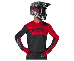 O'NEAL Element Racewear Maillot MX Noir/Rouge 2XL unisex