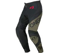Oneal ELEMENT RACEWEAR Pantalons de motocross, noir/olive, Taille 38