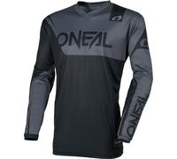 ONeal Element Racewear S26, maillot enfants S Noir/Gris Noir/Gris