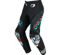 Oneal Element Rancid noir/multicolore Pantalon de motocross, noir-multicolore, taille 40 pour homme