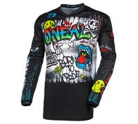 O'Neal Maillot Element Rancid XXL Noir/Blanc/Vert/Rouge