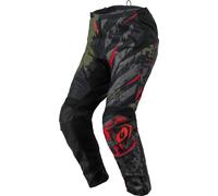 Oneal Element Ride Pantalon Motocross, noir-vert, taille 28 pour homme