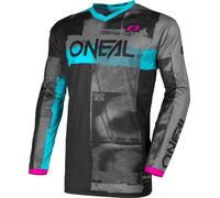 ONeal Element Roller S26, maillot femme M Noir/Turquoise Noir/Turquoise
