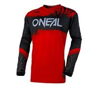 O'NEAL Element Shocker Maillot pour Adulte Noir/Rouge Taille M