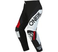 O'NEAL Element Pants E022-3028, Noir/Rouge, 46 Mixte