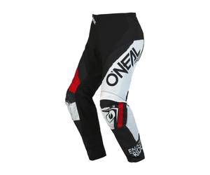 O'NEAL Element Shocker Pantalon, Noir/Rouge, 38 Homme