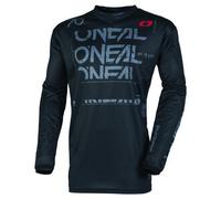 ONeal Element Static S25, maillot S Noir/Gris Noir/Gris