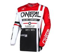 Oneal ELEMENT WARHAWK Jersey schwarz-weiss-rot S