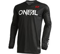 Oneal Elite Classic Maillot de motocross, Noir/Blanc, Taille M