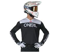 O'NEAL élite Maillot MX Noir/Blanc S unisex