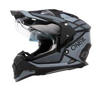 Oneal Sierra R Casque de motocross, noir-gris, taille S pour homme