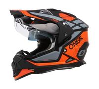 O'NEAL Enduro Casque Sierra R, Orange Noir Gris, M, 0818-0