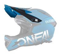 O'Neal Ersatz Schirm Warp Blocker Visier Helm Ersatzteil MTB Enduro All Mountain Fahrrad, 0615-91, Farbe Blau