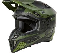 Oneal EX-SRS Hitch Casque de motocross, noir-vert, taille S