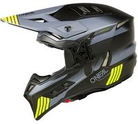 ONeal EX-SRS Hitch, casque à croix XL Mat Noir/Gris/Jaune Néon Mat Noir/Gris/Jaune Néon