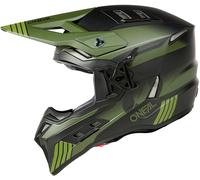 Oneal EX-SRS Hitch Casque de motocross, noir-vert, taille XS