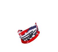 O'NEAL | Foulard écharpe tubulaire | VTT Motocross Moto | Non ourlé, matériau confortable, tissu élastique | Neckwarmer USA | Unisexe | Rouge Blanc Bleu | Taille unique