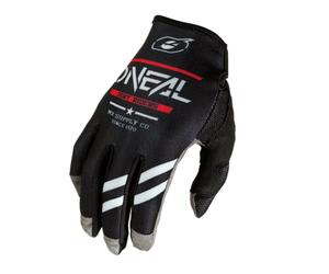 O'NEAL | Gants de vélo et de Motocross | MX MTB DH Downhill Freeride | Matériaux durables et Flexibles, Section Avant de la Main Nano ventilée | Gant Mayhem Squadron V.22 | Adulte | Noir Gris | S