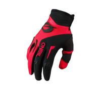 O'NEAL | Gants de vélo et de Motocross | MX MTB DH FR Downhill Freeride | Matériaux durables et Flexibles, Paume ventilée | Gant Element | Homme | Noir Rouge | Taille L
