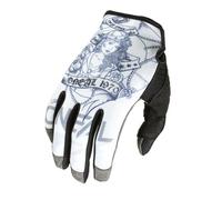 O'NEAL | Gants de vélo et de Motocross | MX MTB DH FR Downhill Freeride | Matériaux durables et Flexibles, Section de Main ventilée Nano-Frontale | Gant Mayhem Sailor V.22 | Adulte | Blanc | Taille M