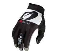 O'NEAL | Gants de vélo et de Motocross | MX MTB DH FR Downhill Freeride | Matériaux durables et Flexibles, Section Avant de la Main Nano ventilée | Gant Mayhem Rider V.22 | Adulte | Noir Blanc | XXL