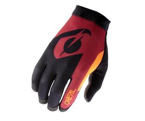 O'NEAL | Gants de vélo et de Motocross | MX MTB DH FR Downhill Freeride | Notre Gant Le Plus léger et Le Plus Confortable, Paume Nanofront® | Gant AMX | Adulte | Rouge Orange | Taille S