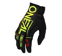 O'NEAL | Gants de vélo et de Motocross | MX MTB DH FR | Matériaux durables et Flexibles et aérés | Mayhem Glove Attack V.23 | Adulte | Noir Jaune Fluo | Taille L