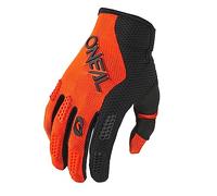 O'NEAL | Gants de vélo et de Motocross | MX MTB FR Downhill | Ajustement pour Un Maximum de Confort, matériau perméable à l'air | Element Glove RACEWEAR V.24 | Adulte | Noir Orange | Taille S