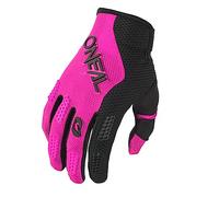 O'NEAL | Gants de vélo et de Motocross | MX MTB FR Downhill | Ajustement pour Un Maximum de Confort, matériau perméable à l'air | Elements Women Glove RACEWEAR V.24 | Adulte | Noir Rose | Taille S