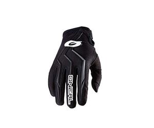 O'NEAL | Gants de vélo et de Motocross | MX MTB Mountain Bike Enduro Motorcycle | Ajustement sûr, Rembourrage Ergonomique, Bandes TPR | Gant Element | Adulte | Noir | Taille XL