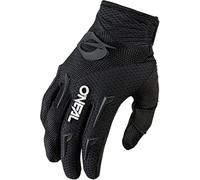 O'NEAL | Gants vélo et Motocross | MX MTB DH FR Descente Freeride | Matériaux durables et Flexibles, Paume ventilée | Gants Element | Femme | Noir Blanc | Taille S