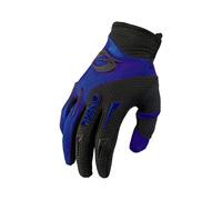O'NEAL | Gants vélo et Motocross | MX MTB DH FR Descente Freeride | Matériaux durables et Flexibles, Paume ventilée | Gants Element | Enfant | Bleu Noir | Taille L