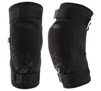 O'NEAL | Genouillères | BMX VTT Downhill | IPX® - Protection contre les chocs en polyuréthane, construction légère, matériau résistant à l'abrasion | Dirt Knee Guard V.23 | Adulte | Noir | Taille S