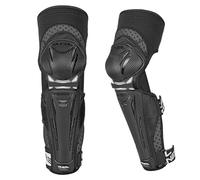 O'NEAL Genouillères et Protège-Tibias I BMX VTT VTC DH I Genouillères et Protège-Tibias Légers et Confortables I Protection VTT Homme I Park FR Carbon Knee Guard V.22 | Noir Blanc | Taille XXL