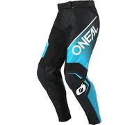 Oneal Hardwear Air Slam Pantalons de motocross, noir/turquoise, Taille 32