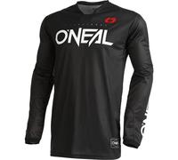 O'Neal Hardwear Elite Maillot Motocross 2025 Noir MX Enduro Quad ATV