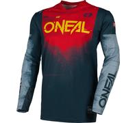 Oneal HARDWEAR SWIPE Maillot de motocross, rouge-bleu pour homme