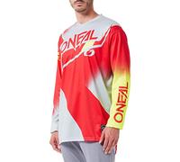 Oneal Element Racewear V.22 Maillot de motocross, rouge-jaune, taille L pour homme
