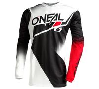 O'NEAL Jersey Maillot Element Racewear, Schwarz/Weiß/Rot, S Homme