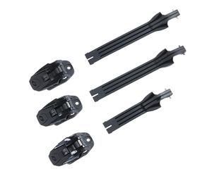 O'Neal Kit de remplacement complet boucle/sangle Rider Pro Boot Black One Size, One Size, Plastique, Pas de gemme