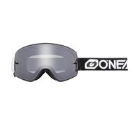 O'NEAL | Lunettes de vélo et de motocross | MX MTB DH FR Downhill Freeride | Sangle réglable, confort optimal, ventilation parfaite | Lunettes B-50 Force Force V.22 | Unisex | Noir Argent | OS