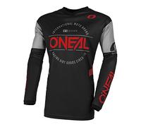 O'NEAL Maillot de la Marque Element T-Shirt, Noir/Rouge, L Unisex
