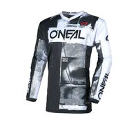 O'Neal Maillot de motocross ELEMENT ROLLER Noir-Blanc Taille S Homme