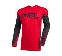 O'Neal Maillot motocross Element Threat – manches longues, respirant – Rouge/Noir XL Homme
