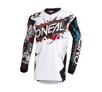 O'NEAL Maillot Element Villain L/S pour enfants blanc